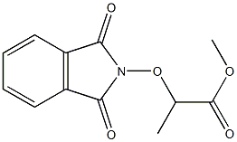 methyl 2-[(1,3-dioxo-1,3-dihydro-2H-isoindol-2-yl)oxy]propanoate 结构式