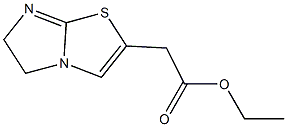 ethyl 2-(5,6-dihydroimidazo[2,1-b][1,3]thiazol-2-yl)acetate 结构式