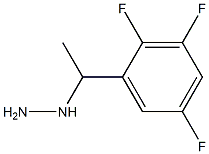 1-(1-(2,3,5-trifluorophenyl)ethyl)hydrazine 结构式