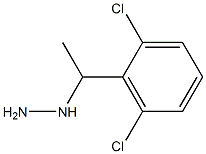 1-(1-(2,6-dichlorophenyl)ethyl)hydrazine 结构式