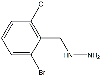 1-(2-bromo-6-chlorobenzyl)hydrazine 结构式