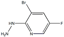 1-(3-bromo-5-fluoropyridin-2-yl)hydrazine 结构式