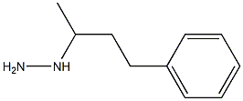 1-(4-phenylbutan-2-yl)hydrazine 结构式