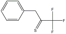 1,1,1-trifluoro-3-phenylpropane-2-thione 结构式