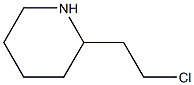 2-(2-chloroethyl)piperidine 结构式