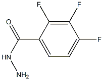 2,3,4-trifluorobenzohydrazide 结构式