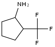 2-Trifluoromethyl-cyclopentylamine 结构式