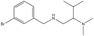 [(3-bromophenyl)methyl][2-(dimethylamino)-3-methylbutyl]amine 结构式