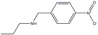 [(4-nitrophenyl)methyl](propyl)amine 结构式