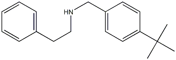 [(4-tert-butylphenyl)methyl](2-phenylethyl)amine 结构式