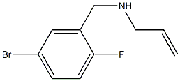 [(5-bromo-2-fluorophenyl)methyl](prop-2-en-1-yl)amine 结构式
