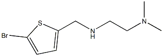 [(5-bromothiophen-2-yl)methyl][2-(dimethylamino)ethyl]amine 结构式