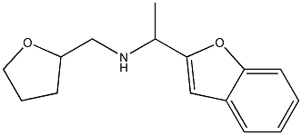 [1-(1-benzofuran-2-yl)ethyl](oxolan-2-ylmethyl)amine 结构式