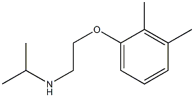 [2-(2,3-dimethylphenoxy)ethyl](propan-2-yl)amine 结构式