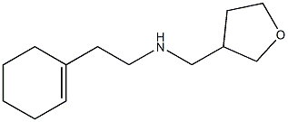 [2-(cyclohex-1-en-1-yl)ethyl](oxolan-3-ylmethyl)amine 结构式