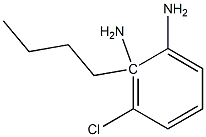 1-N-butyl-6-chlorobenzene-1,2-diamine 结构式