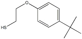 1-tert-butyl-4-(2-sulfanylethoxy)benzene 结构式