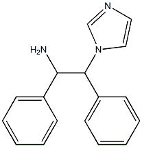2-(1H-imidazol-1-yl)-1,2-diphenylethan-1-amine 结构式