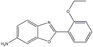 2-(2-ethoxyphenyl)-1,3-benzoxazol-6-amine 结构式