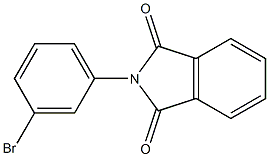 2-(3-bromophenyl)-1H-isoindole-1,3(2H)-dione 结构式