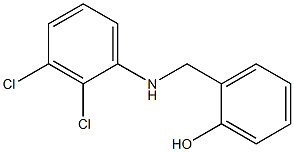 2-{[(2,3-dichlorophenyl)amino]methyl}phenol 结构式