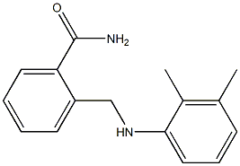 2-{[(2,3-dimethylphenyl)amino]methyl}benzamide 结构式