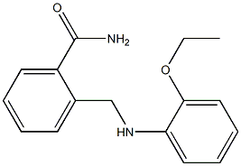 2-{[(2-ethoxyphenyl)amino]methyl}benzamide 结构式