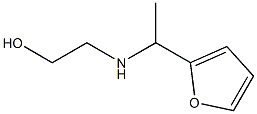 2-{[1-(furan-2-yl)ethyl]amino}ethan-1-ol 结构式