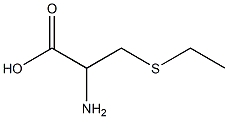 2-amino-3-(ethylthio)propanoic acid 结构式