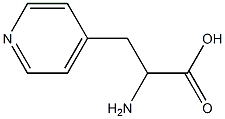 2-amino-3-pyridin-4-ylpropanoic acid 结构式