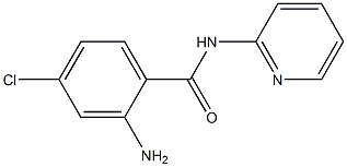 2-amino-4-chloro-N-pyridin-2-ylbenzamide 结构式