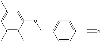 4-(2,3,5-trimethylphenoxymethyl)benzonitrile 结构式