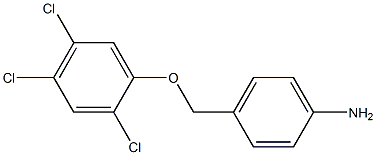 4-(2,4,5-trichlorophenoxymethyl)aniline 结构式