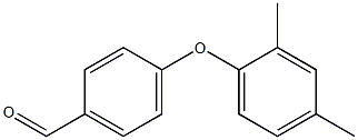 4-(2,4-dimethylphenoxy)benzaldehyde 结构式