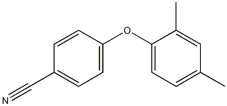 4-(2,4-dimethylphenoxy)benzonitrile 结构式