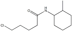 5-chloro-N-(2-methylcyclohexyl)pentanamide 结构式