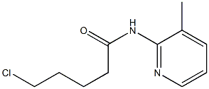 5-chloro-N-(3-methylpyridin-2-yl)pentanamide 结构式