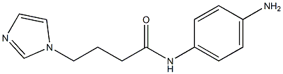 N-(4-aminophenyl)-4-(1H-imidazol-1-yl)butanamide 结构式