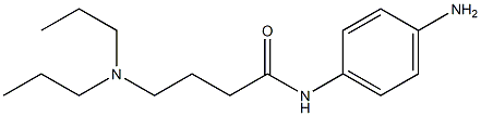 N-(4-aminophenyl)-4-(dipropylamino)butanamide 结构式