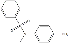 N-(4-aminophenyl)-N-methylbenzenesulfonamide 结构式