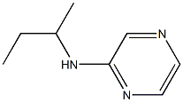 N-(butan-2-yl)pyrazin-2-amine 结构式