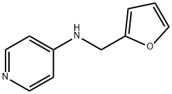 N-(furan-2-ylmethyl)pyridin-4-amine 结构式