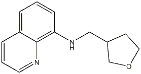 N-(oxolan-3-ylmethyl)quinolin-8-amine 结构式