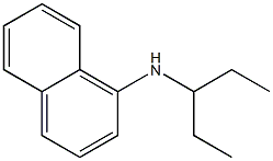 N-(pentan-3-yl)naphthalen-1-amine 结构式