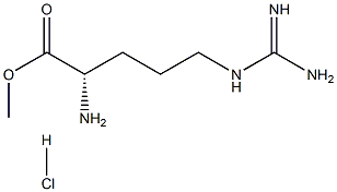 L-ARGININE METHYL ESTER HYDROCHLORIDE extrapure for biochemistry 结构式