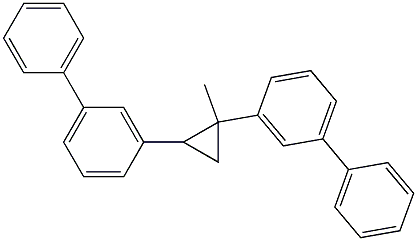 3-(2-[1,1'-biphenyl]-3-yl-2-methylcyclopropyl)-1,1'-biphenyl 结构式