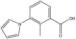 2-methyl-3-(1H-pyrrol-1-yl)benzoic acid 结构式