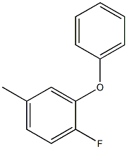 3-苯氧基-4-氟甲苯 结构式