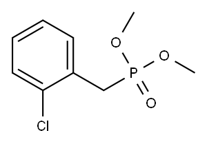 邻氯苄基膦酸二甲酯 结构式