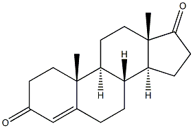 雄甾-4-烯-3,17-二酮 结构式